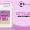 EATAS Mix Fruit (Dream Flower) Hand Sanitizer (5 L) - Image 2